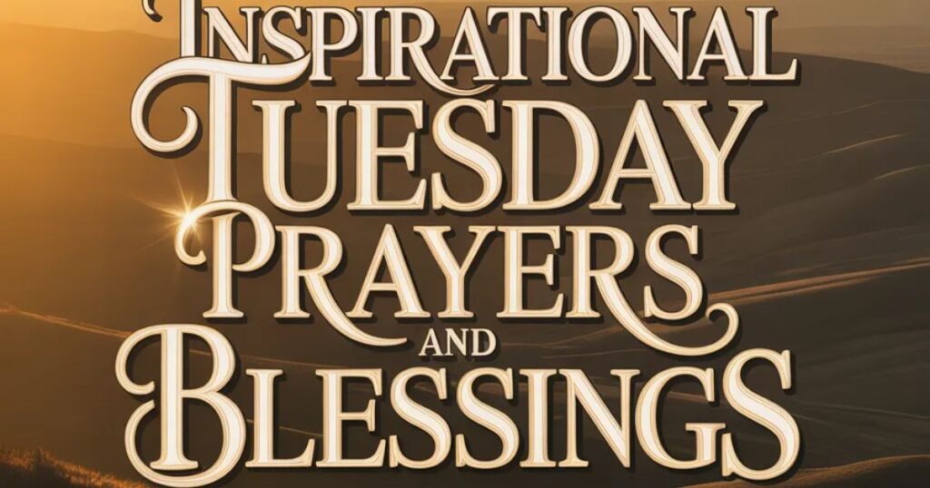tuesday blessings and prayers