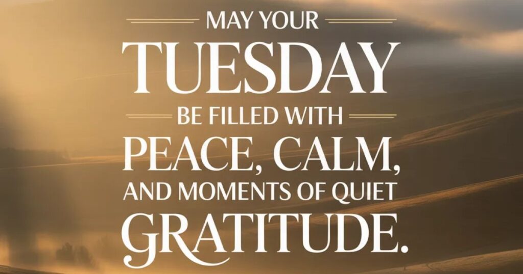 tuesday blessings and prayers