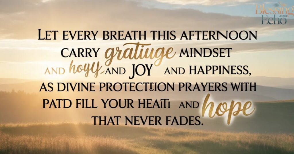 Wednesday Afternoon Blessings