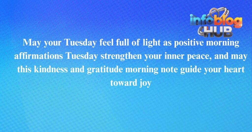 Tuesday Blessings