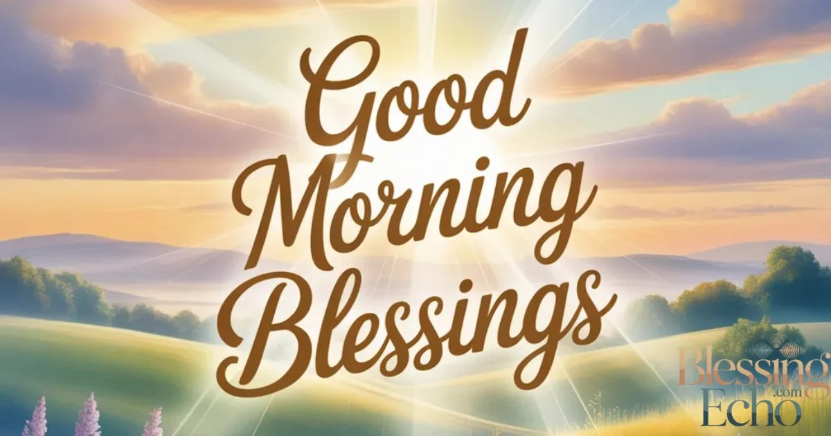 Good Morning Blessings