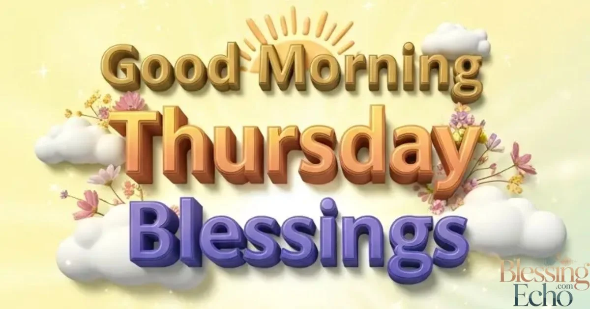 Inspirational Thursday Blessings